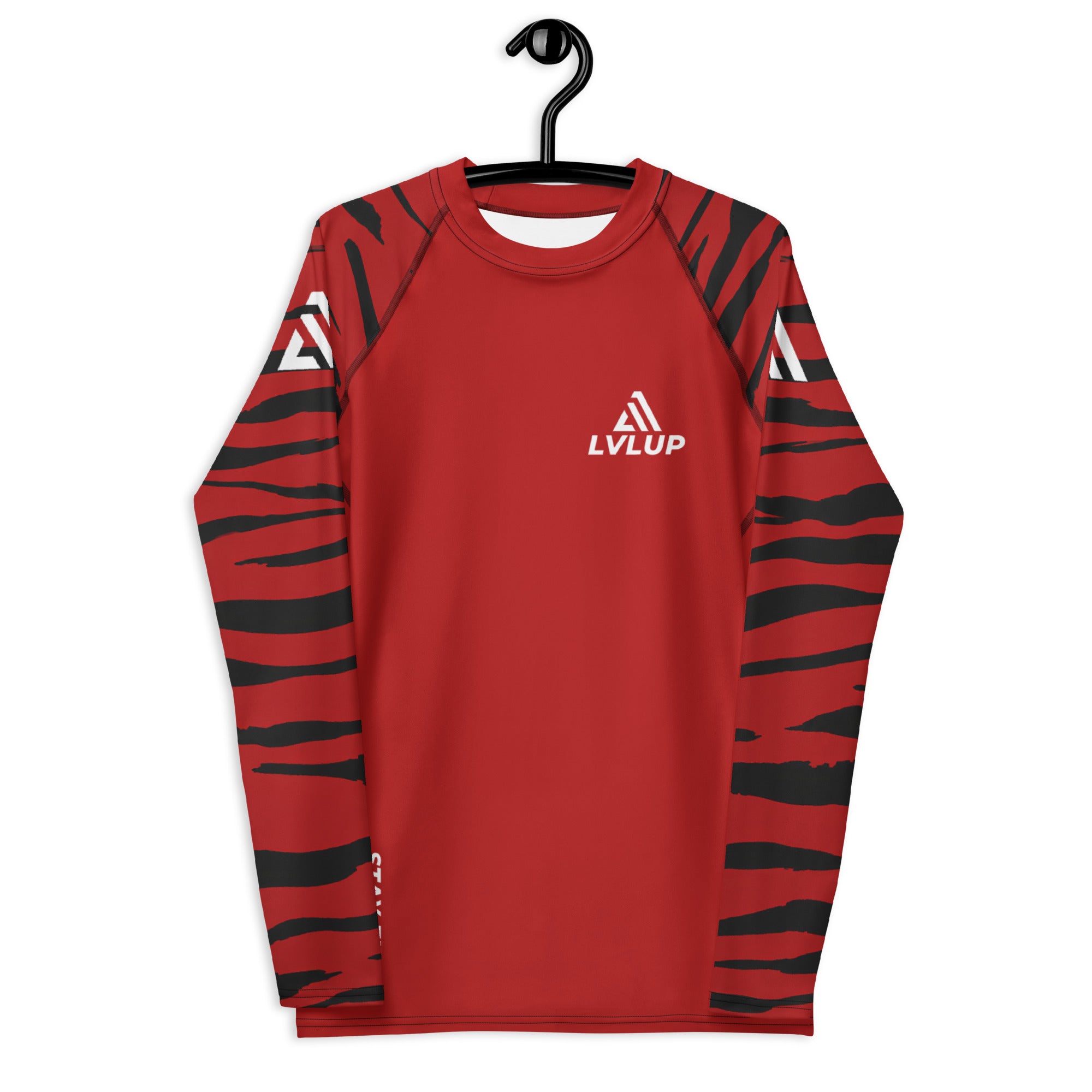 Latest red athletic performance suit lvlupdrips 